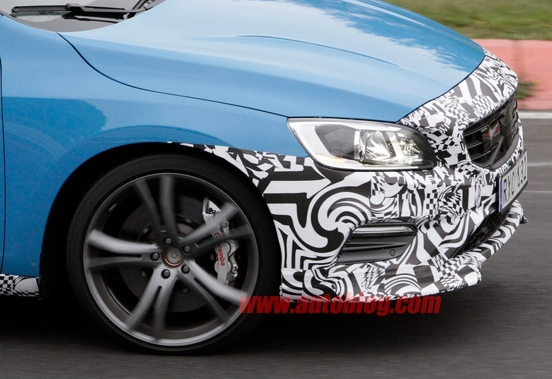 Illustration for article titled Volvo is developing a new V60 Polestar - spy shots